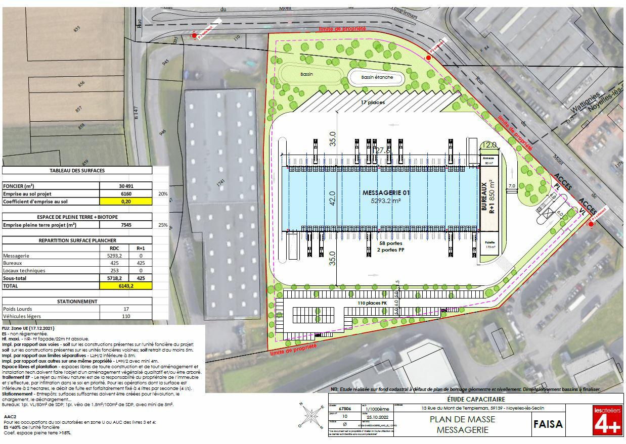 Local d'activité Noyelles-lès-Seclin 6591m² Location local d'activité Noyelles-lès-Seclin Nord OLACT2530614 13